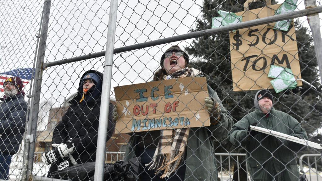 Attorney General Pam Bondi charged 16 people for allegedly assaulting federal officers. Their court records show a complex story.