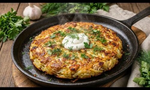 Video Recipe/ One Pan Potato & Chicken Flatbread — Better Than Pizza!