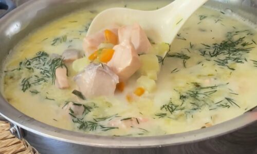 Das leckerste Suppenrezept aller Zeiten, Norwegische Sahnesuppe! Eine der erstaunlichsten Suppen!