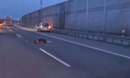 Ľudské telo uprostred cesty. Diaľnicu D1 pri Martine v jednom smere uzavreli