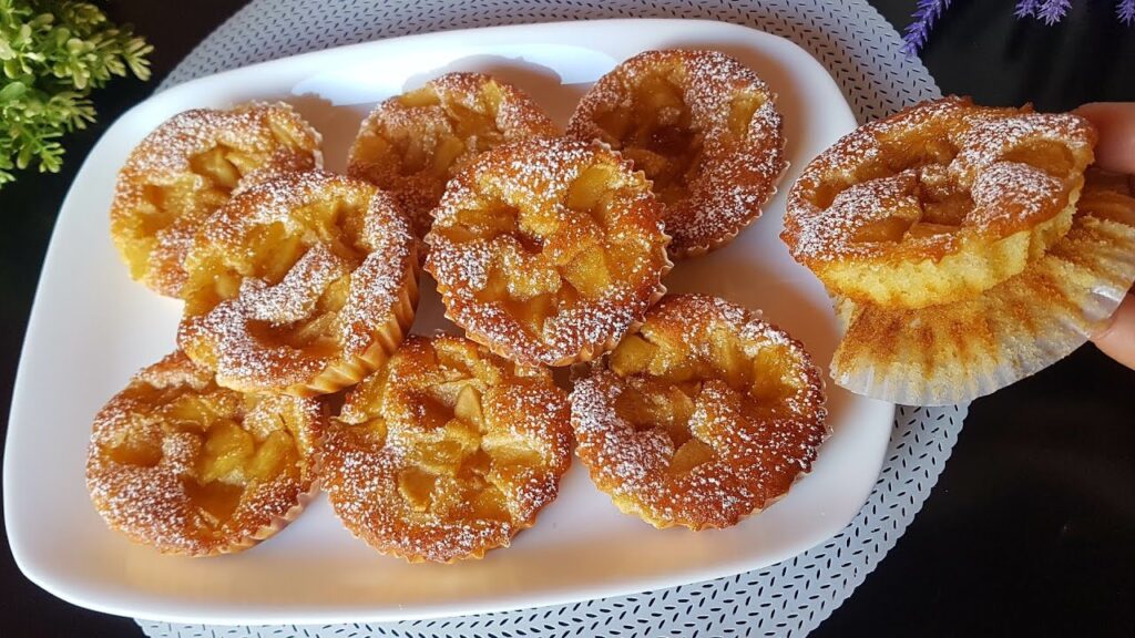 Prendi 2 mele 🍎 e fai questo dolce in 5 minuti! rimarrai stupito! super gustoso. dolce facili. #asmr