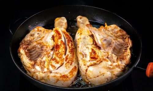 I learned this trick in a restaurant! Brilliant chicken recipe!