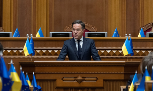 Rutteho prázdne sľuby: Západ nie je pripravený bojovať za Ukrajinu