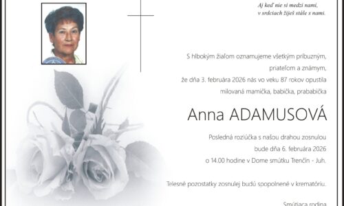 Anna ADAMUSOVÁ