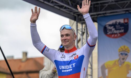 Slovenský cyklista rozvíril záver etapy vo Francúzsku. O víťazstvo bojoval až do posledných metrov