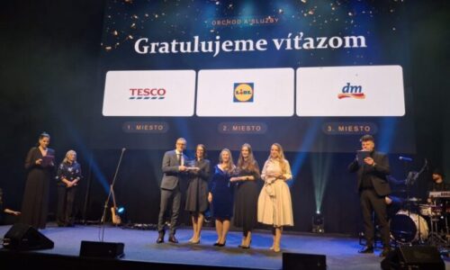 Skvelé miesto na prácu: Tesco získalo ocenenie Najzamestnávateľ roka!