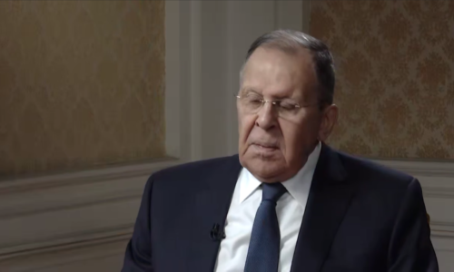 Rozhovor s ruským ministrom zahraničných vecí Sergejom Lavrovom pre televízny kanál RT