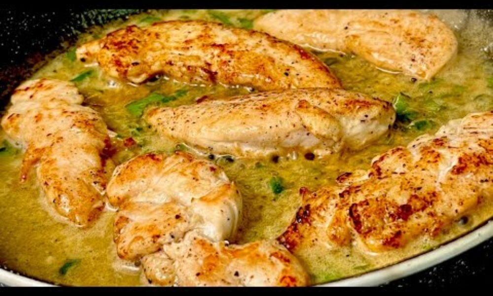 Leckeres und einfaches Abendessen Rezept. Ich möchte jeden Tag essen.