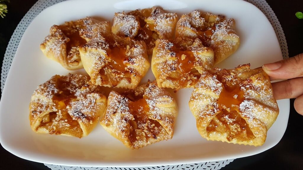 Prendi 2 mele 🍎 e fai questo dolce in 5 minuti! rimarrai stupito! super gustoso. dolce facili. #asmr