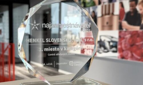 Henkel Slovensko patrí medzi top zamestnávateľov na Slovensku už deviaty rok po sebe