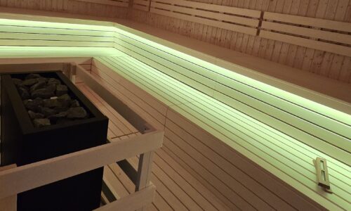 Mužská sauna na plavárni je vynovená