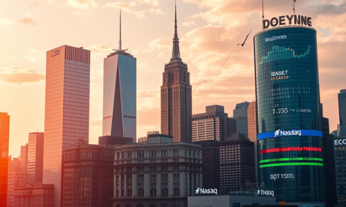 Akciové trhy USA rastú: Dow vedie, S&P 500 a Nasdaq zaostávajú