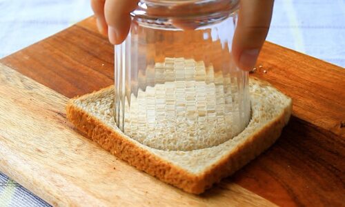 If you have one glass at home, you can make this breakfast only in 5 minutes!