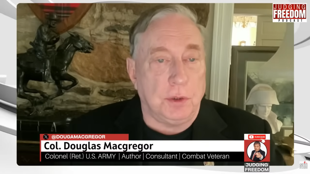 Douglas macgregor: po kolapse ukrajinskej armády budú rusi schopní oslobodiť odesu a charkov