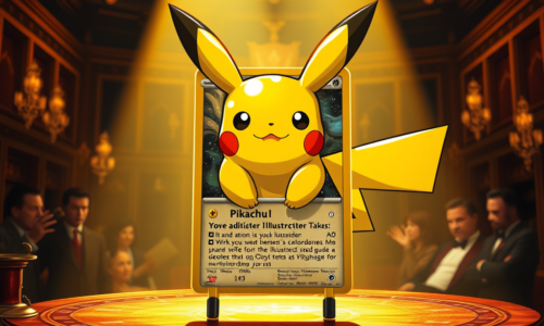 Pikachu illustrator: aukcia, ktorá prepisuje história