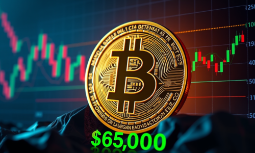 Bitcoin Cena Blíži Kritickej Podpore 65 000 USD