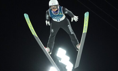 Skoky na lyžiach: kapustíková si vyskúšala aj veľký mostík. v tréningu hľadala istotu a zbierala skúsenosti