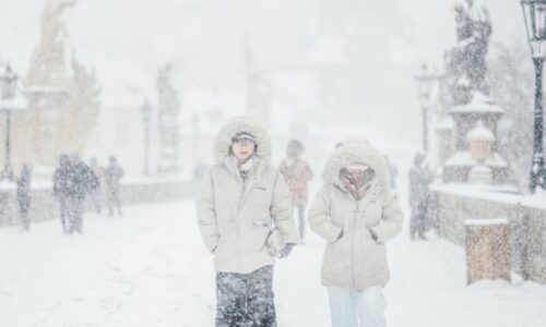 Česko opět zasype sníh. MAPA ukazuje, kolik ho napadne u vás