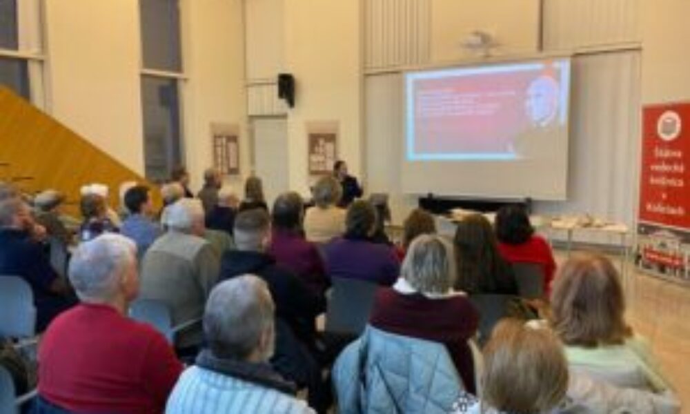 Prednáška o jonášovi záborskom v košiciach zaplnila knižnicu