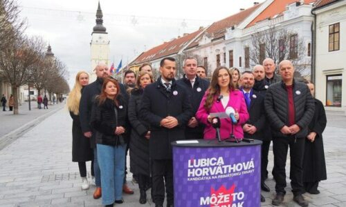 Demokrati predstavili kandidátku na primátorku Trnavy, Horváthová chce zmeniť komunikáciu s obyvateľmi – VIDEO, FOTO