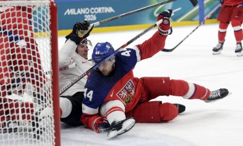 Vyradil ho mackinnon. česi prišli pred piatkovým duelom o dôležitého obrancu