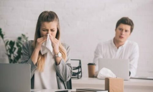 Zima tu je, chrípka poletuje