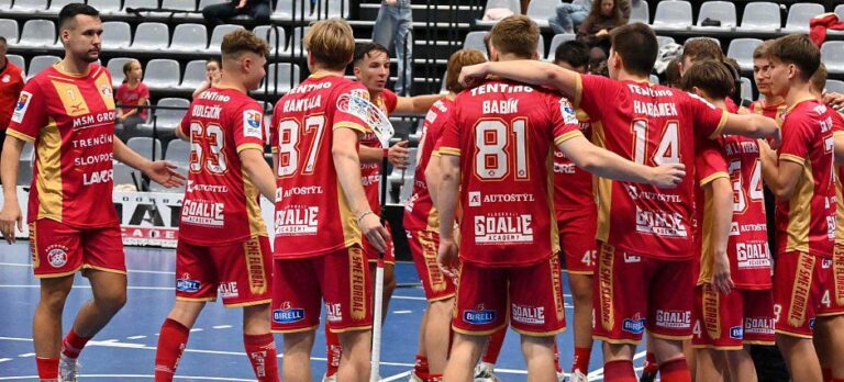 Florbal extraliga: trenčín zvládol prestrelku v bratislave a udržal si vedenie v tabuľke