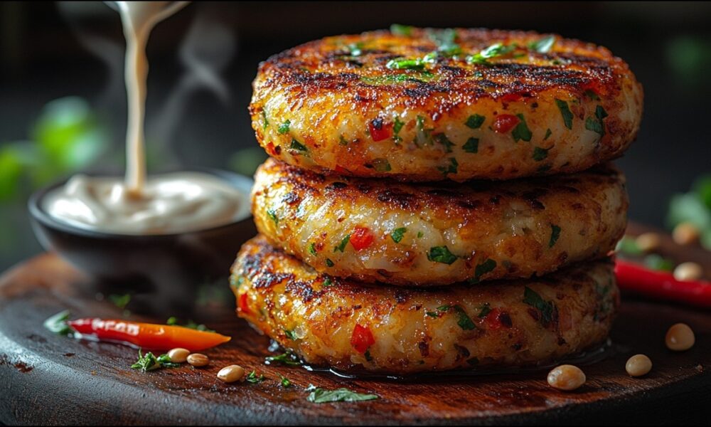 Crispy Vegan Rice & Lentil Patties – So Juicy and Easy to Make!