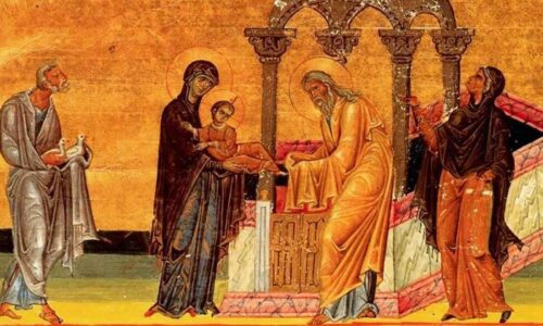 2. Objatie spravodlivého Simeona