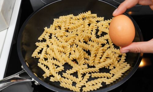 ❗ Hast du Nudeln mit EI probiert?⁉️ Nach dem Probieren kannst du ohne Eier nicht mehr essen 😋💯