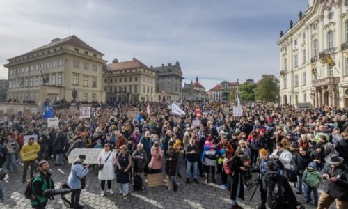 Demonstrace na podporu Pavla: Akce Milionu chvilek se konají ve stovkách obcí