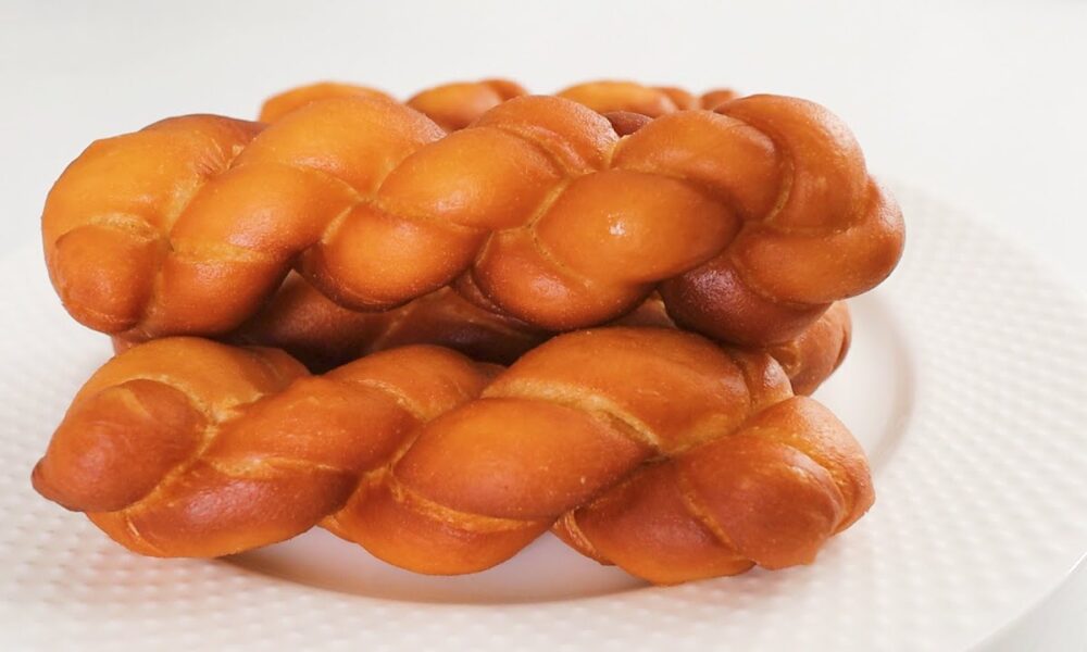 奶香大麻花 | 柔软拉丝 | 外焦里软 | Fried Dough Twist | Qiong