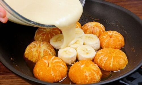 The famous dessert with one egg only!  Quick, easy, and delicious