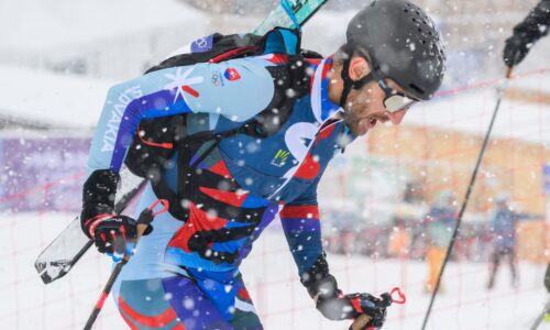 Skialpinista šiarnik bral šprint ako zážitok. verí, že v štafete to bude lepšie