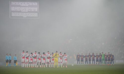 Zápas s Barcelonou ju vyšiel draho. Slavia Praha musí za správanie fanúšikov zaplatiť pokutu