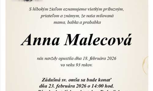 Anna Malecová