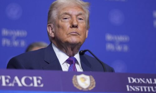 USA poskytnú Rade mieru desať miliárd dolárov, oznámil Trump na ustanovujúcom zasadnutí