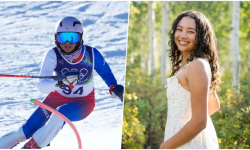 FOTO Mladá slalomárka na olympiáde písala históriu: Shiffrinová? Spomienka na celý život