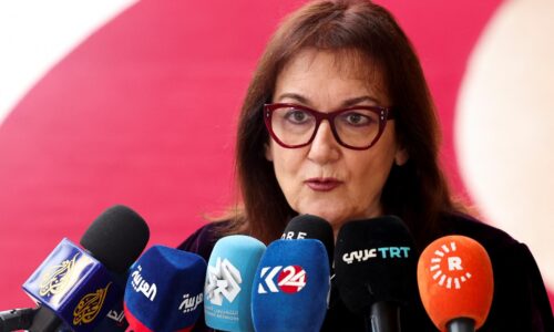 Francúzsko a Belgicko prekvapila účasť eurokomisárky na zasadnutí Rady mieru. Nemá mandát, tvrdí Paríž