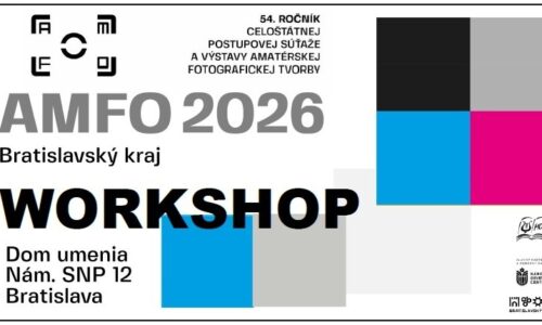 Od historickej kamery ku kyanotypii – tvorivý fotografický workshop k AMFO 2026