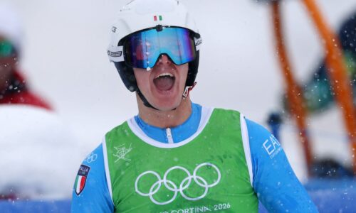 Taliansky lyžiar triumfoval a získal prvú medailu na zoh