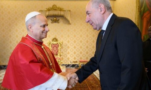 Lev XIV. prijal maďarského prezidenta Tamása Sulyoka