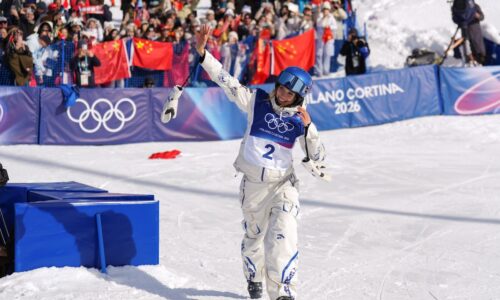Akrobatické lyžovanie: hviezdna guová sa konečne dočkala. po dvoch strieborných pokusoch oslavuje zlato