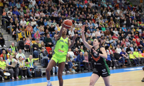 Basketbalový šlágr USK Praha-Žabiny se blíží. Diváky v Jihlavě čeká i Family Day. Padne rekord?