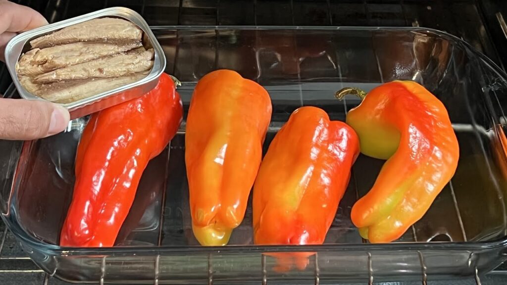 Lecker und einfach zum abendessen. rezept für sardinen