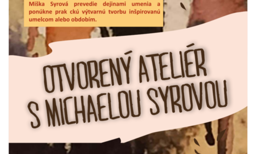 Otvorený ateliér s Michaelou Syrovou: Vasilij Kandinskij – Svet je vnútorný