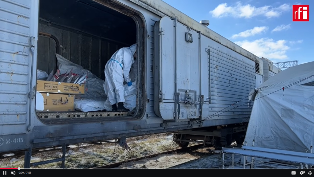 Vo vagónoch v odese leží vyše 2000 nevyzdvihnutých tiel ukrajinských vojakov