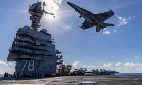 Nejmodernější letadlová loď světa OBRAZEM: Gerald Ford má ohromující systémy