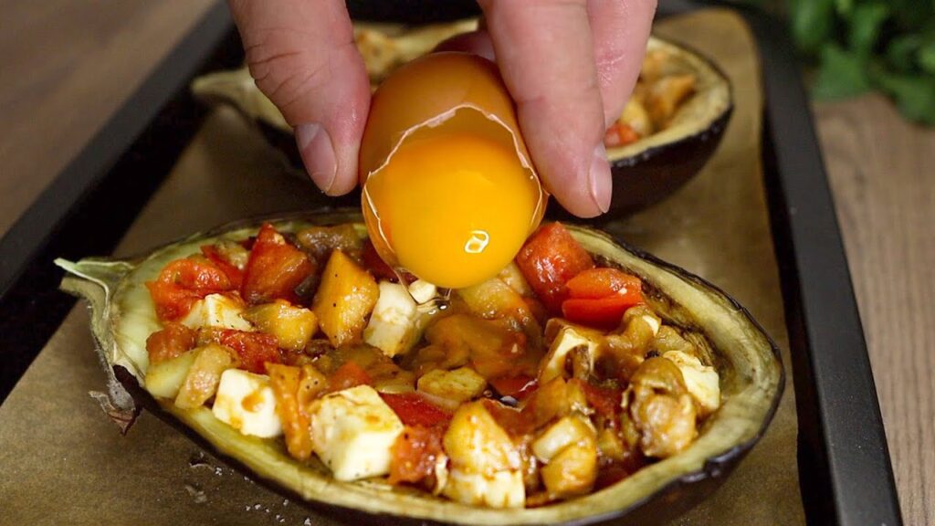 Ich kann diese köstlichen auberginen jeden tag essen! einfaches, schnelles und günstiges rezept!