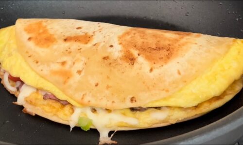 Ehemann ist begeistert! Ein schnelles leckeres und einfaches Frühstück für die ganze Familie.